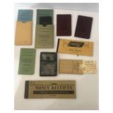 1950s Bank savings books from Lafayette