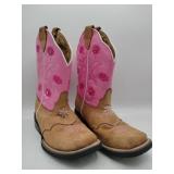 Kid Girls cowboy boots size 12