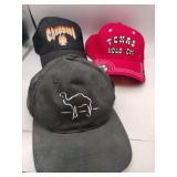 Hats Choppers, Texas hold'em, and camel