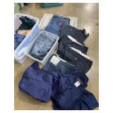 Dickies work pants, shirts, and other workwear