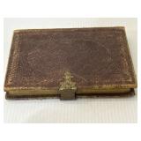 Antique Victorian photo album, A.J. Overly, 1st