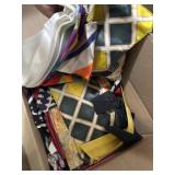 Mix of scarves vintage different patterns