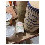 Two packages of vegetable parchment paper, new