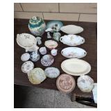Large group of vintage ceramic ware. Many items