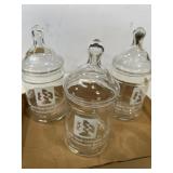 3 First state bank, and trust company candy jar