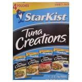 2- 4ct variety boxes of starkist tuna creations