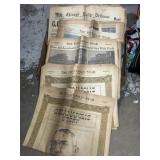 1948 Chicago tribune & 1953 Indianapolis Star