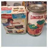 2 sets of Lincoln logs.
