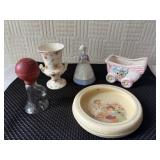 Baby dish, baby planter Nurse bell flower vase