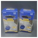 2 piece new 1 5/8 Erwin Hole Saw .saw bits