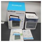 New chillwell rechargeable cooling fan ac