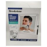 Brookstone LED shower mirror