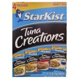 2- 4ct variety boxes of starkist tuna creations