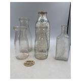 Lot of Milk Bottles