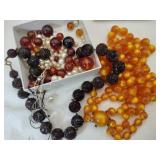 Vintage broken beads