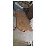 Laminate top MCM Danish modern large rectangular