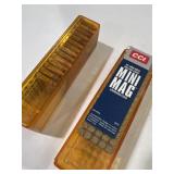 2 partial boxes of 22 long rifle ammo rounds