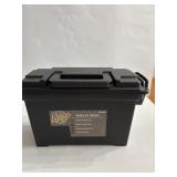 Plastic ammo box 11-1/2ï¿½W x 7-1/8ï¿½Hx5-1/8ï¿½D