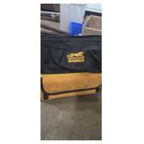 Cheetah brand tool bag with assorted clamps