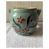 Randsburg ceramic light green red floral cookie