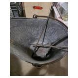 Ash Bucket with Shovel and tongs