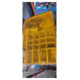 Tackle box with contents