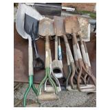 Spade and short shovel assortment