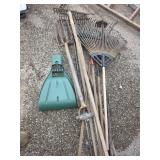 Rakes and fork assortment