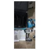 Makita lithium-ion 18v drill and impact set with
