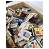 Collection of advertising book matches