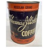 2 lb. Tin of  Thomas J Wells, coffee sealed.