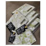 Morgan Jones, twin fitted sheets and pillowcases