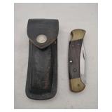 Buck knife with case