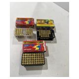 One full and two partial boxes of  Aguila .22