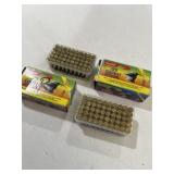 Two boxes of 50 Aguila .22 super colibri rounds