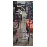 Wire folding shopping cart