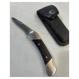 Buck 500 pocket knife with case