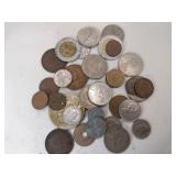 Mixed  foreign coins