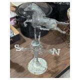 19' rustic horse weathervane