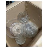 Pressed Glass Serving Collection ï¿½ Cake Stand,