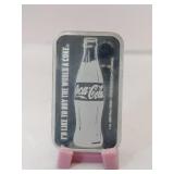 Coca-Cola     .999 fine silver bar