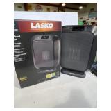 2 Lasko flat panel ceramic space heaters one is