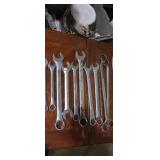 Large wrenches  7/8in and larger various brands