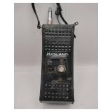 Vintage 2 watt 3-channel handheld transceiver.