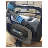 Rinse kit pod, portable, pressurized water tank