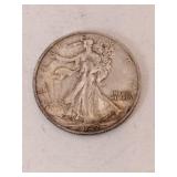 1942 walking liberty half dollar