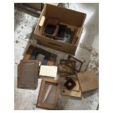 Old Federal enlarger parts and pieces, 2 flat