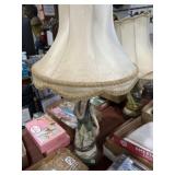 Bisque porcelain Tuscany Boy lamp