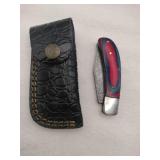 Pocket knife with case