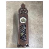 4 ft. wooden pendulum wall clock, beautiful